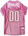 NFL Philadelphia Eagles Dog Jersey Pink, Large. - Football Pet Jersey In Pink