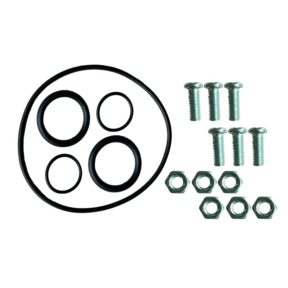 JZSMY Water Pump Seal Rebuild Kit O-Rings #P4071, 58113 Hot Tub Water Pump E02 Repair Kit for Lay-Z-Spa