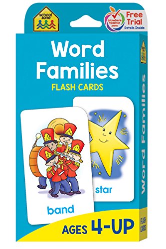 Word Families Flash Cards