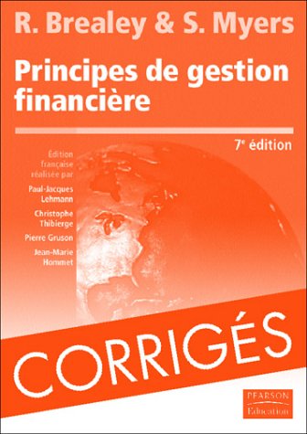 Principes de gestion financière