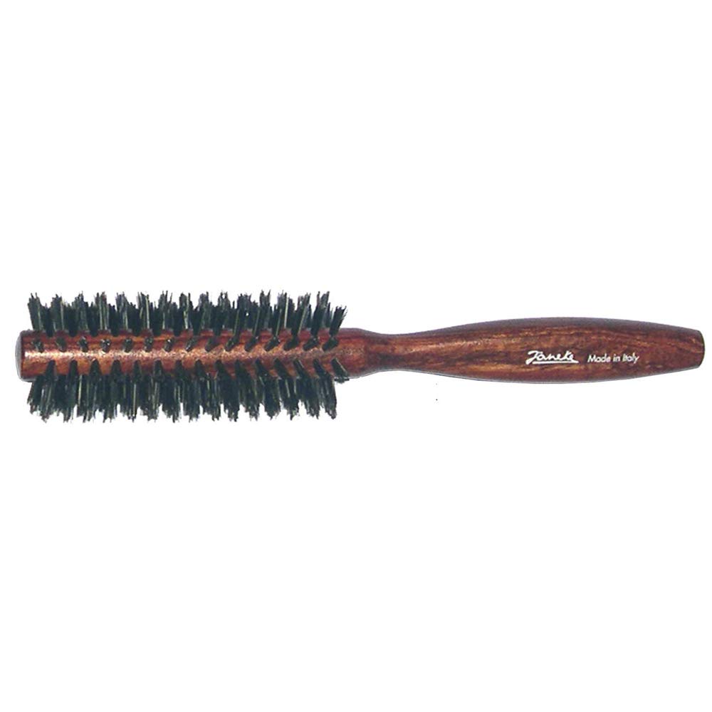 jäneke Dark Wood Bubinga Body and Brush Black Bristles – 44 G
