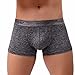 Lightning Deals Man Boxer,ZYooh Sexy Soft Cotton Breathable Bulge Pouch Briefs Trunks Underpants (Black, M)