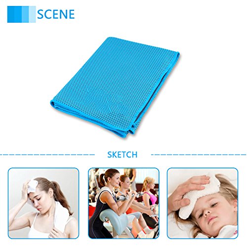 image for Vancle Cooling Towels, Cooling Towel for Instant Cooling Relief in Hot