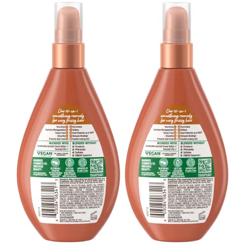 Garnier Whole Blends Sulfate Free Remedy Miracle Frizz Tamer 10in1