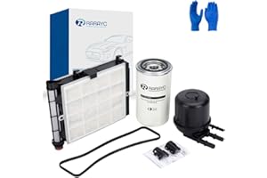 RARAYC Fuel Filter Element FD-4624 FD-4625 Compatible with 2017 2018 2019 2020 2021 2022 2023 2024 2025 Ford F250 Super Dury F350 F450 F550 6.7 Powerstroke