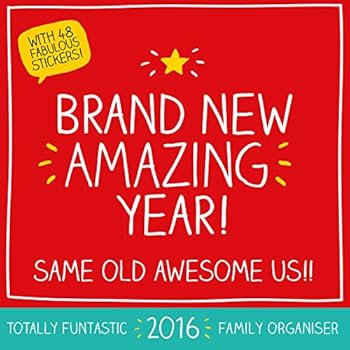 The Official Happy Jackson Organiser 2016 Square Calendar (Square Planner)