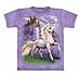 The Mountain Unicorn Castle Child T-Shirt, Purple, Small