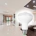 QPAU E27 9W 18 LED PIR Motion Sensor Bulb, Warm White