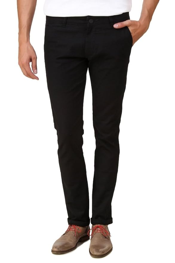 Buy men in class Black Chinos Pants for Men Chinos for Men Slim fit