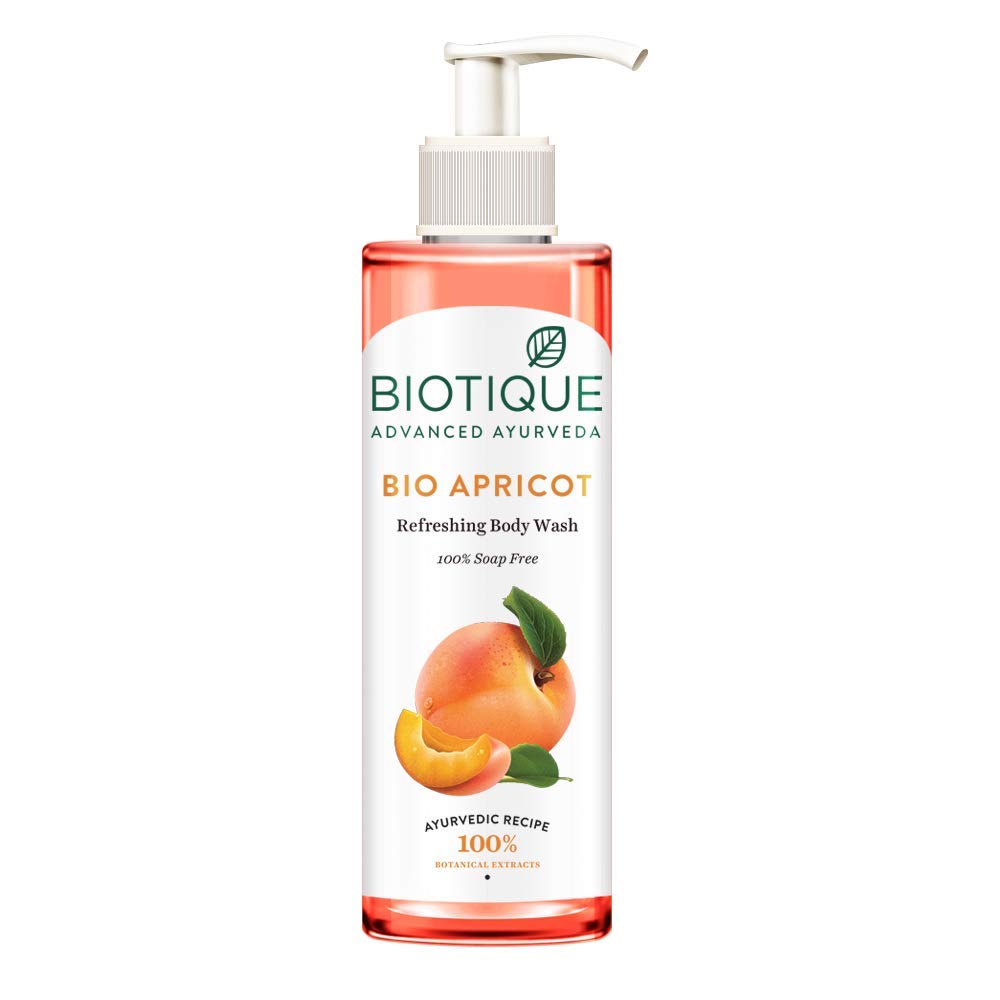 Biotique Apricot Body Wash, Transparent