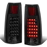 DNA MOTORING DNA TL-C10-LED-BK-SM Chevy C/K Series Black Smoke Lens LED Tail Light