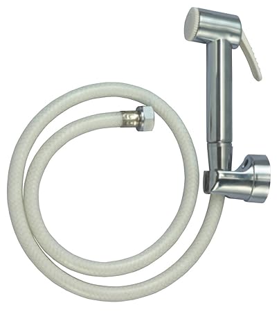 Cera F8030101 Health Faucet with ABS Body Wall Hook and 1-Meter PVC Hose Pipe