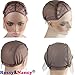 Rossy&Nancy French Best Kind of Lace Front Wig Weaving Medium Brown Cap with adjustable Strap for Making Wigs