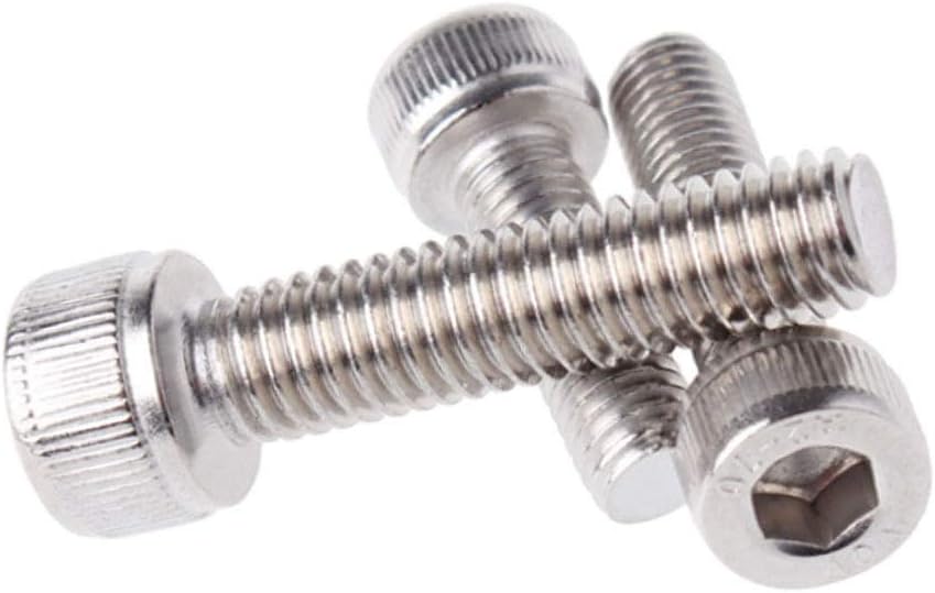 Xiedeai Hardware Fasteners Tools Nails Screws - M12 M14 M16 Stainless Steel Hex Socket Cap Screws Metric Thread Allen Bolts
