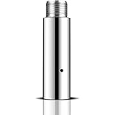 PRIORMAN Pole Dance Extension Pole, Pro Quality Tube for 45mm Dancing Pole | 3 Sizes Avaliable, 125mm, 250mm, 500mm, Premium Chrome Steel, To adjust Dance Pole Height, Easy Installation &amp; Smooth Joining