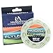 Maxcatch ECO Floating Fly Fishing Line Weight Forward Design with Welded Loop (3F,4F,5F,6F,7F,8F) (Fly Line-Moss Green, WF4F-100FT)