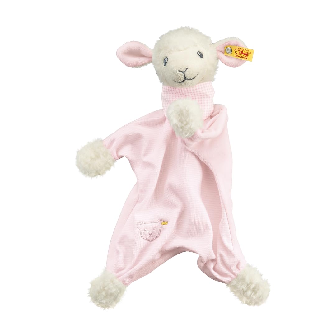 Steiff 30cm Sweet Dreams Lamb Comforter (Pink), (239632)
