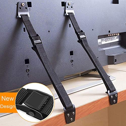 23SYOSIN AntiTip Furniture and TV Straps, Metal Heavy Duty TV Straps