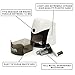 TAS Accessories Manual Pencil Sharpener, Black - No Cords or Batteries, No Need to Pull the Pencil With Auto Suction Function