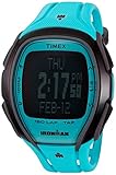 Timex Unisex TW5M00600 Ironman Sleek 150 TapScreen Full-Size Neon Blue Resin Strap Watch