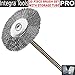 Integra; RT- 20SW 20PC Steel Bristle Wheel Brushes Accessories For Rotary Tools