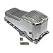 Assault Racing Products A8443 Small Block Chevy Finned Polished Aluminum Oil Pan Retro SBC 305 350 5.0L 5.7L