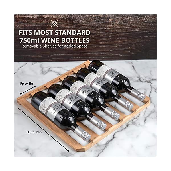 Ivation-28-Bottle-Compressor-Wine-Cooler-Refrigerator-wLock-Large-Freestanding-Wine-Cellar-For-Red-White-Champagne-or-Sparkling-Wine-41f-64f-Digital-Temperature-Control-Fridge-Stainless-Steel