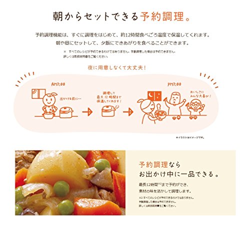 ZOJIRUSHI Electric Pressure Cooker EL-MB30-VD (Bordeaux)【Japan Domestic genuine products】