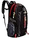 Aidonger Vintage 40 L Hiking Travel Backpack for Boys Girls (Black)