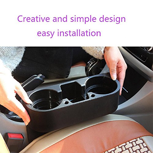 Malcam Car Auto Front Seat Organizer And Coffee Drink Cup Holder