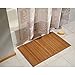 iDesign Formbu Bamboo Floor Mat Non-Skid, Water-Resistant Runner Rug for Bathroom, Kitchen, Entryway, Hallway, Office, Mudroom, Vanity, 34