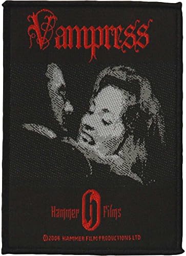 Hammer Films Vampress Patch Brides of Dracula Classic Horror Sew On Applique