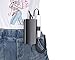 Miss Sweet Portable Nail Drill Machine Rechargeable Electric Nail File for Acrylic (Pure Black)