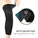 Lonew Leg Knee Compression Brace, Best Knee Calf Support Sleeve for Sports,Running,Basketball,Shin Splint,Calf/Knee Pain Relief,Arthritis and Injury Recovery &More Fits Men and Women (2 Piece) L