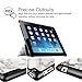 Fintie iPad 2/3/4 Case - Lightweight Slim Tri-Fold Smart Stand Cover Protector Supports Auto Wake/Sleep for iPad 4th Generation with Retina Display, iPad 3 & iPad 2 - Marble