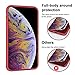 iPhone Xs Case, iPhone X Case, Anuck Soft Silicone Gel Rubber Bumper Case Anti-Scratch Microfiber Lining Hard Shell Shockproof Full-Body Protective Case Cover for iPhone X/Xs 5.8