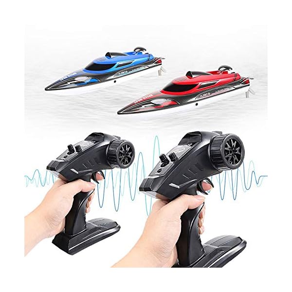 SSBH High-Speed-Fernbedienung Boot 2.4G Wasserschnellboot Navigationsmodell Spielzeug der Kinder Competitive Schnellboot… – Bild 3