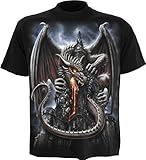 Spiral - Mens - DRAGON LAVA - T-Shirt Black