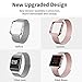 CRODI Compatible Fitbit Blaze Bands New Metal Frame, Stainless Steel Magnetic Milanese Replacement Band Fit bit Blaze Women Men
