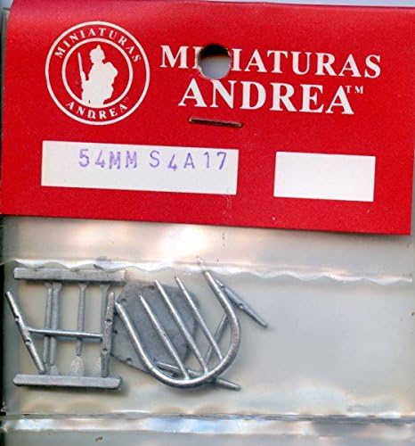 Andrea Miniatures 54mm White Metal Chair Diorama Accessory #S4A17