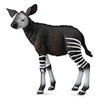 CollectA Wildlife Okapi Calf Toy Figure - Authentic Hand Painted Model