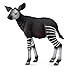 CollectA Wildlife Okapi Calf Toy Figure - Authentic Hand Painted Model