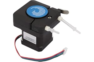 HYUDUO Peristaltic Pump 12-24V, Large Flow 140ml/min Maximum, Peristaltic Pump with Stepper Motor Harness Fits I.D. 2-3mm Pipe