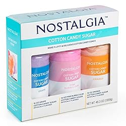 Nostalgia Cotton Candy Flossing Sugar Party Kit