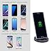 Fast Wireless Charger for iPhone X / 8, Jelly Comb QC 2.0 / 3.0 Fast Qi Wireless Charging Station Phone Stand Charger for Samsung Galaxy S8 S7 S7 Edge S6 S6 Edge S6 Plus Note 5(Adapter Not Included)
