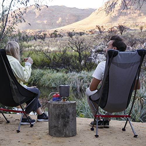 Naturehike Lightweight High Back Camping Chair, Backpacking Chair Heavy
