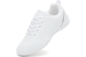 GlideMoves Cheer Shoes Girls Jump Tumbling Cheerleading Women Exercise Aerobic Fitness Dance Training Sneakers Youth