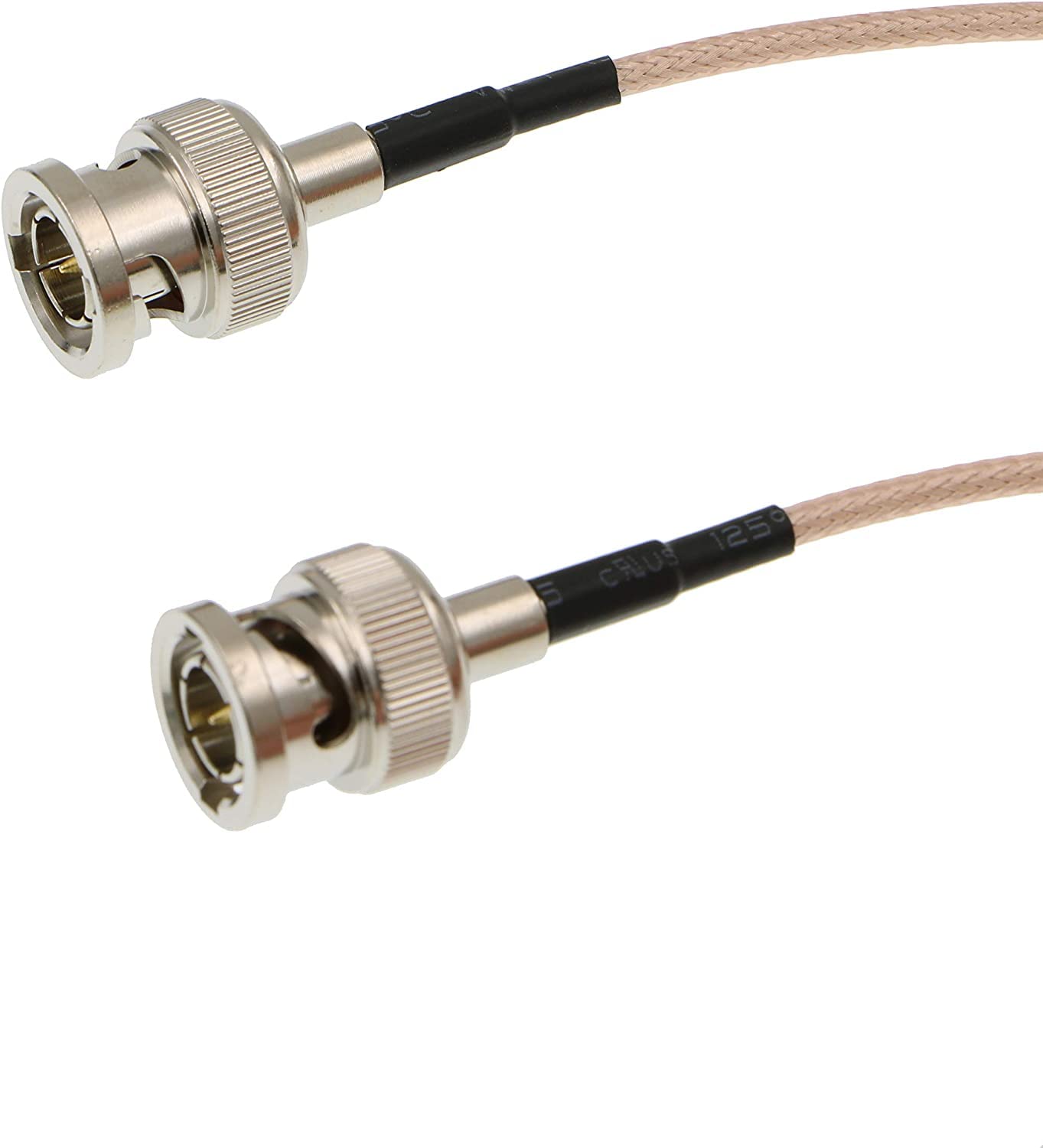 Alvin's Cables BNC Male to Male HD SDI 75 Ohm Coaxial Cable for BMCC VIDEO OUT Blackmagic Camera 60CM