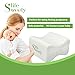 Sweetylife Knee Pillow for Back Pain Sciatica Relief Memory Foam Leg Pillow for Side Sleepers Sleeping With Breathable Zippered Cover