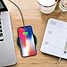 Wireless Charger Charging Pad Compatible for iPhone X, iPhone 8/8 Plus, Nexus 7/6/5, Galaxy S9/S9+/S8/S8+/S7/S7 Edge/S6, Nokia1520 and Other Devices, Provides Fast Charging Black